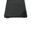 Gucci GG Emblem Small Business Case in Black Fabric 821156