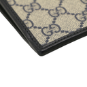 Gucci GG In Beige and Blue Supreme Pouch 672953