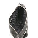 Prada Saffiano & Nylon Triangle Logo Pouch 2NH019