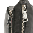 Prada Saffiano & Nylon Triangle Logo Pouch 2NH019