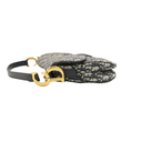 Christian Dior Oblique Jacquard Saddle Bag with Strap