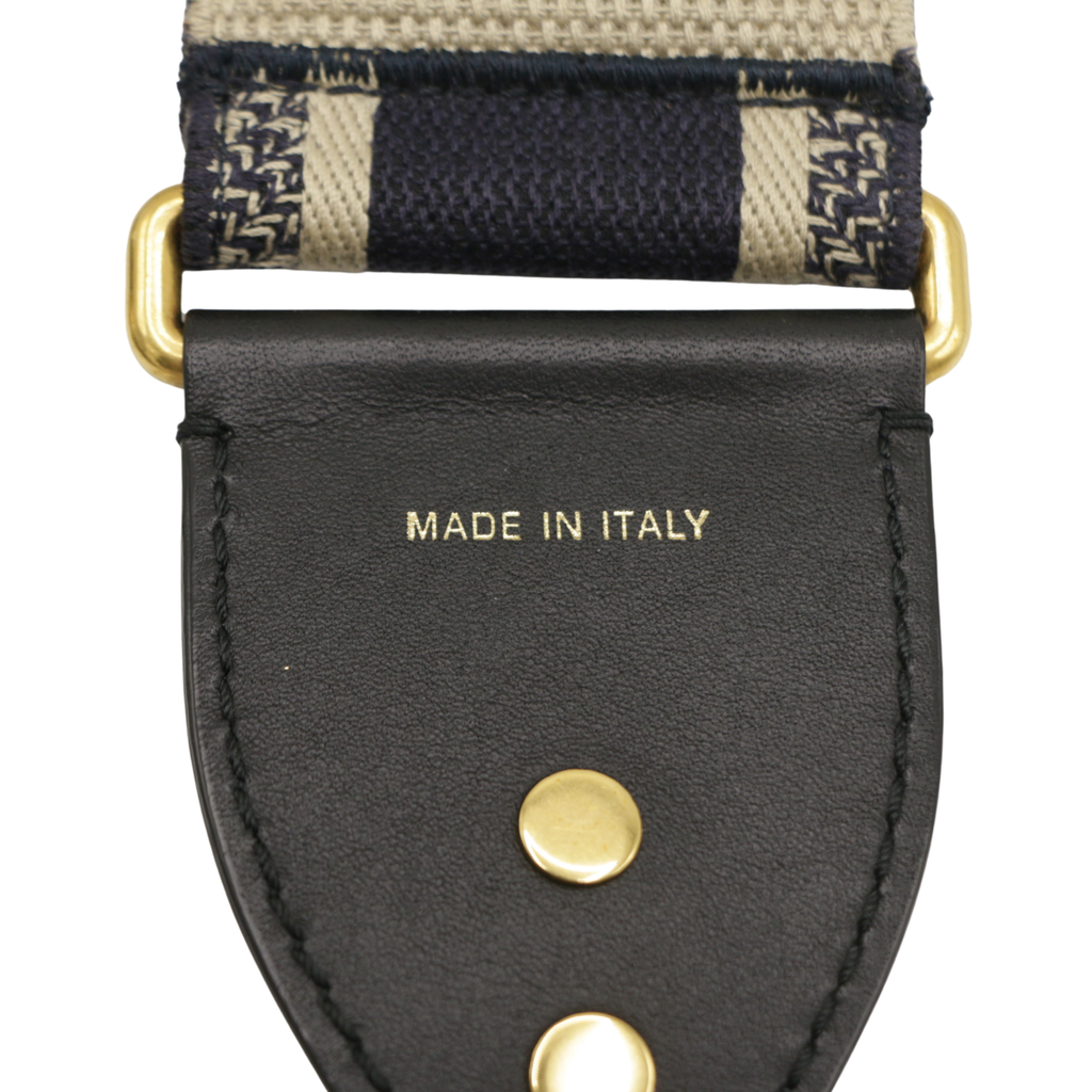Christian Dior Oblique Jacquard Saddle Bag with Strap