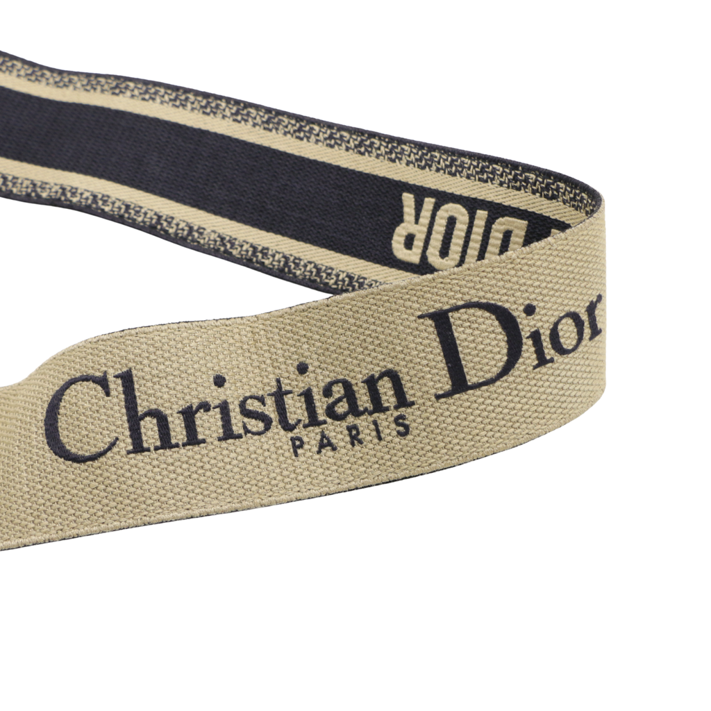 Christian Dior Oblique Jacquard Saddle Bag with Strap
