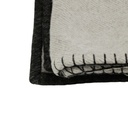 Hermes Large Blanket Black & Grey