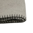 Hermes Large Blanket Black & Grey