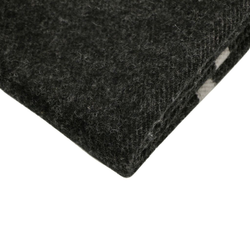 Hermes Large Blanket Black & Grey