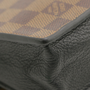 Louis Vuitton Vavin Black Damier Ebene Chain Wallet Bag