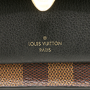 Louis Vuitton Vavin Black Damier Ebene Chain Wallet Bag