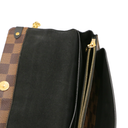 Louis Vuitton Vavin Black Damier Ebene Chain Wallet Bag