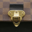 Louis Vuitton Vavin Black Damier Ebene Chain Wallet Bag