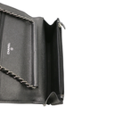 Chanel Caviar Wallet on Chain Black Silver Hardware