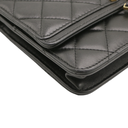 Chanel Classic Lambskin Wallet on Chain Black 
