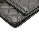 Chanel Classic Lambskin Wallet on Chain Black 