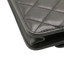 Chanel Classic Lambskin Wallet on Chain Black 