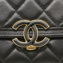 Chanel Classic Lambskin Wallet on Chain Black 