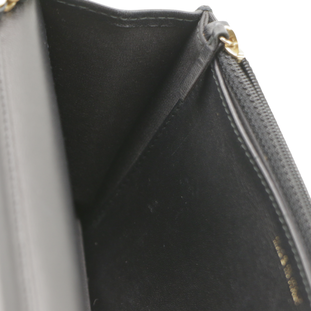Chanel Classic Lambskin Wallet on Chain Black 