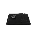 Prada Soft Leather Triangle Logo Cardholder Black (1).webp