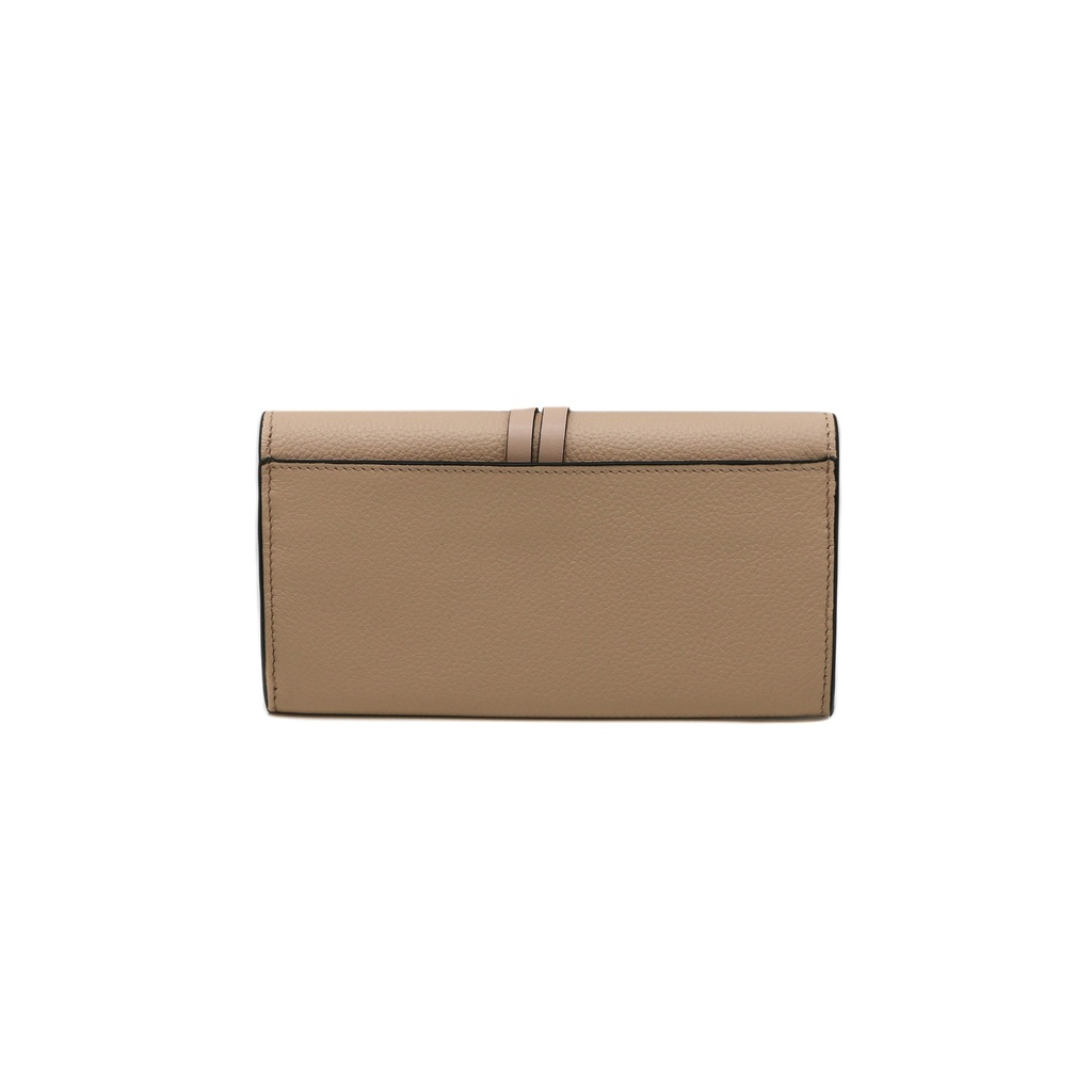 Chloe Alphabet Long Flap Wallet Blue 012311065