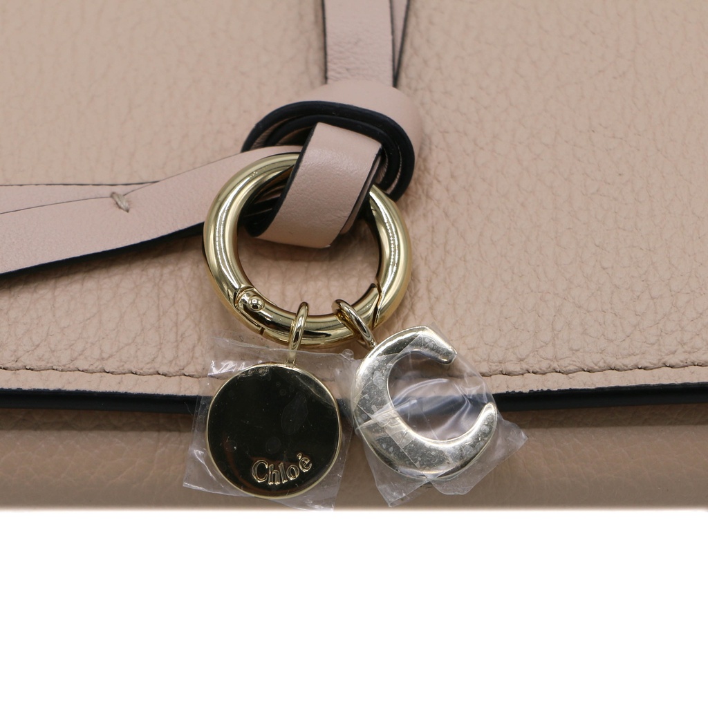 Chloe Alphabet Long Flap Wallet Blue 012311065