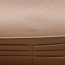 Chloe Alphabet Long Flap Wallet Blue 012311065