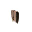 Chloe-11376 Alphabet Long Flap Wallet Dast Pink 032311065