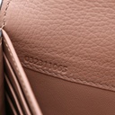 Chloe-11376 Alphabet Long Flap Wallet Dast Pink 032311065