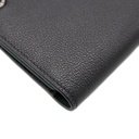 BVLGARI/Bulgari - 8640 Bifold Black Calf Leather Wallet