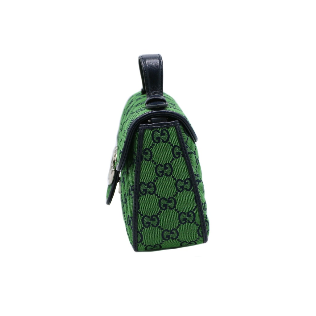 Gucci GG Marmont Series Mini hand Bag In Green