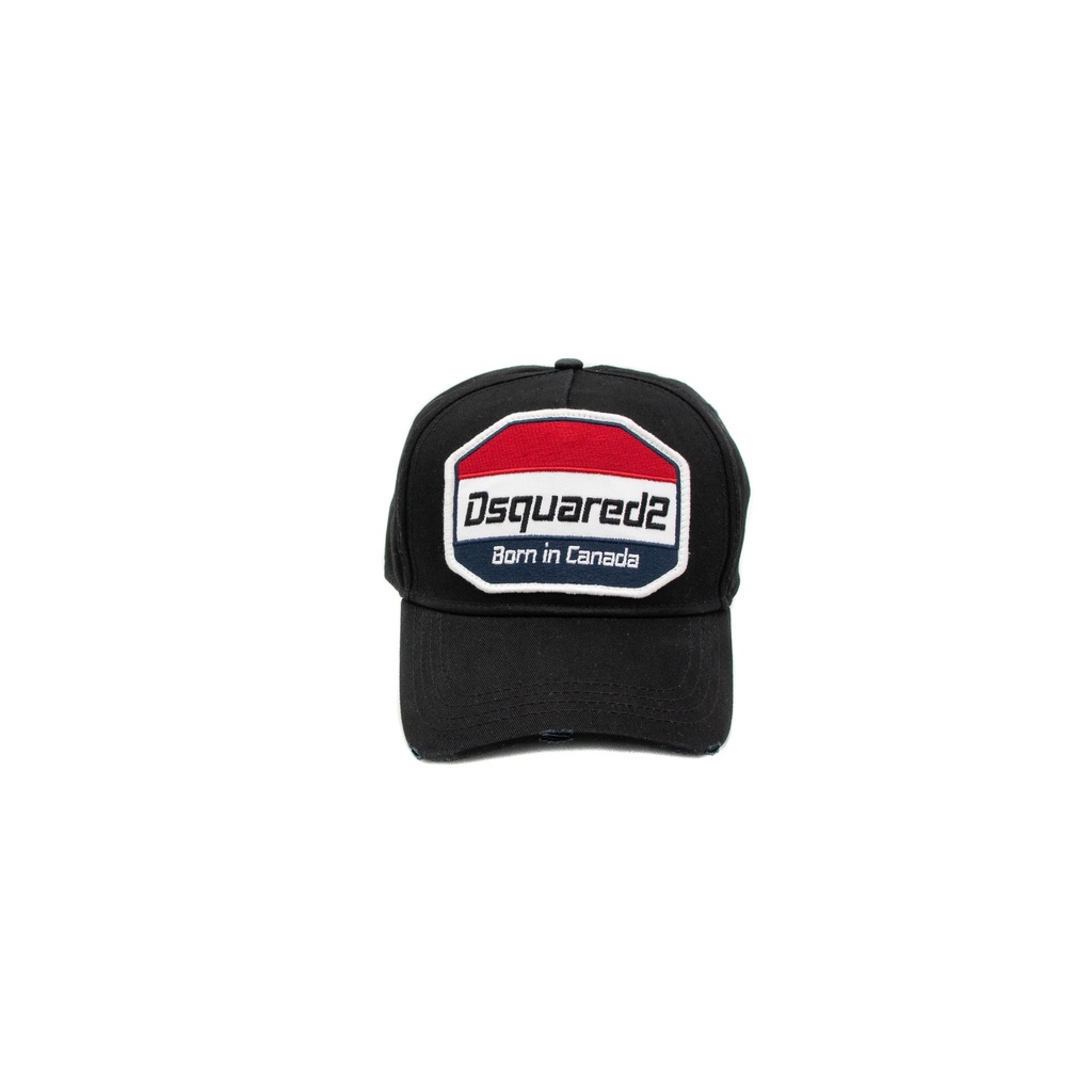 [8255] Dsquared - 8255 Born In Canada Cap Black