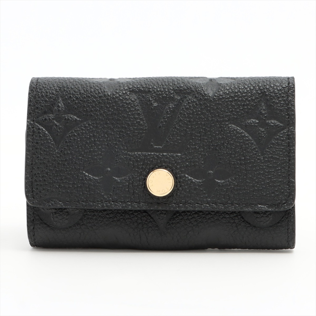 [Louis-Vuitton-10692] Louis Vuitton Monogram Multicles 6 Noir Key case
