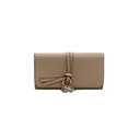 Chloe Alphabet Long Flap Wallet Blue 012311065