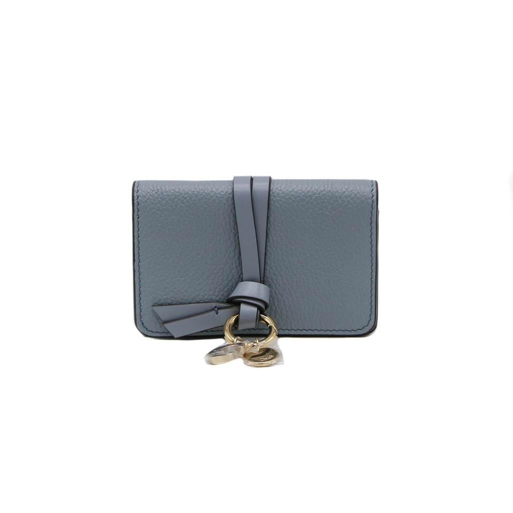 Chloe Alphabet Mini Tri Fold Grey