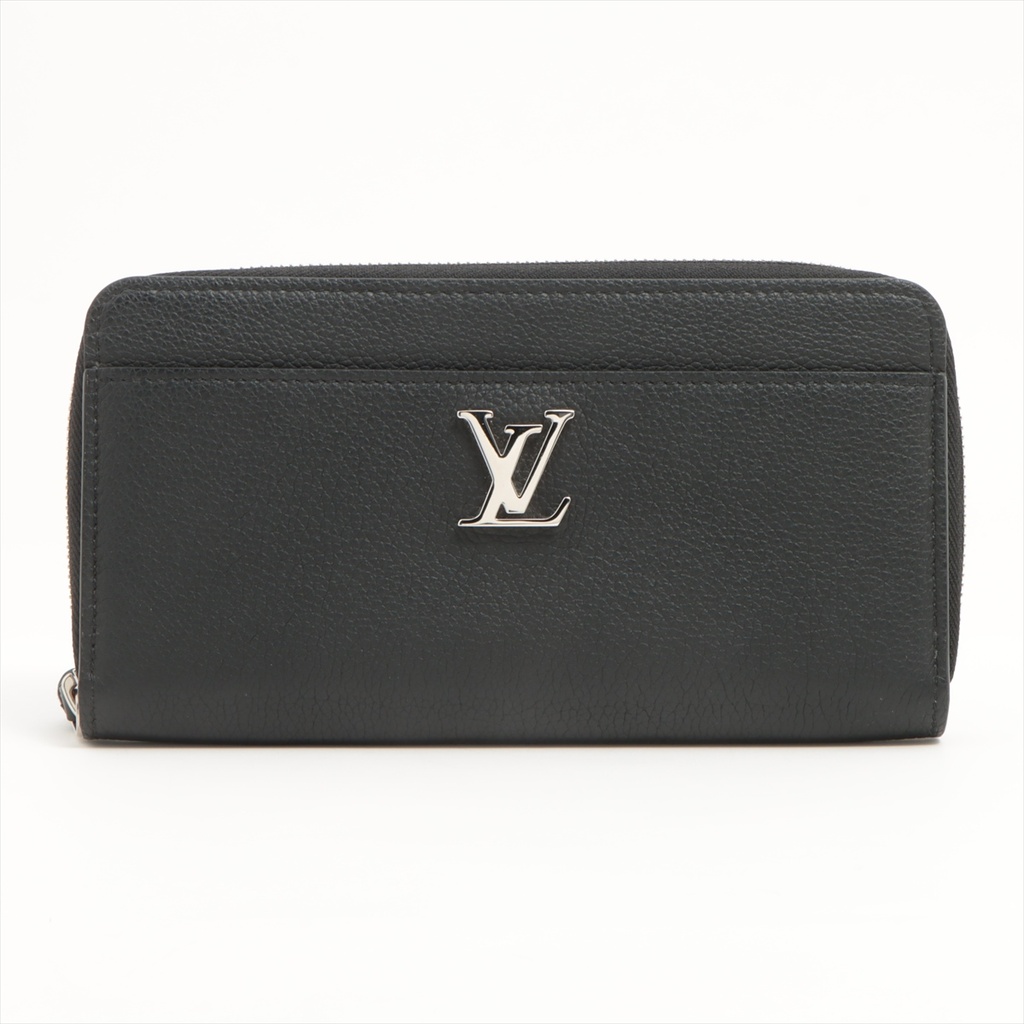 Louis Vuitton LV Logo Zippy Rock Me Round Zip Wallet