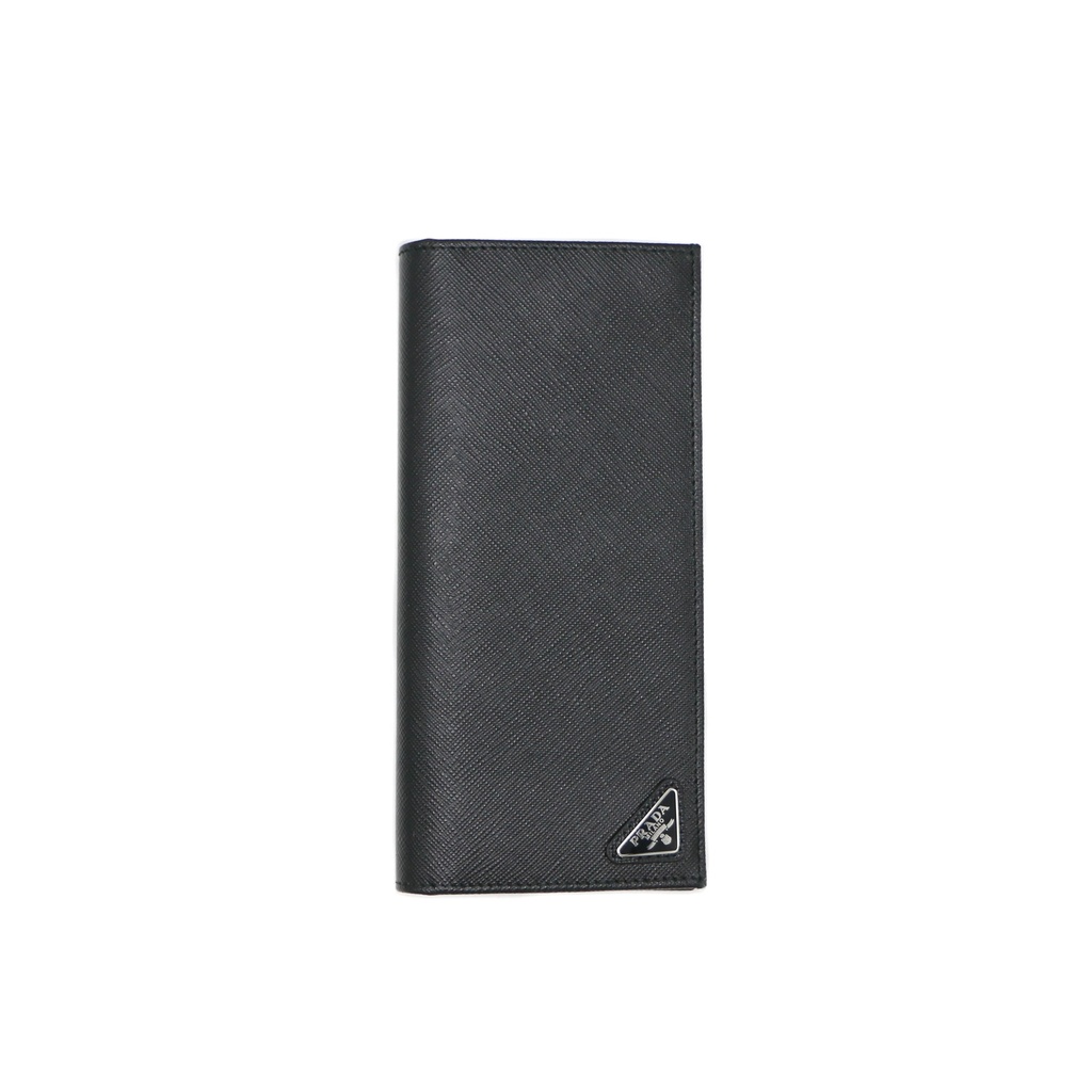 Prada Saffiano Long Folded Wallet