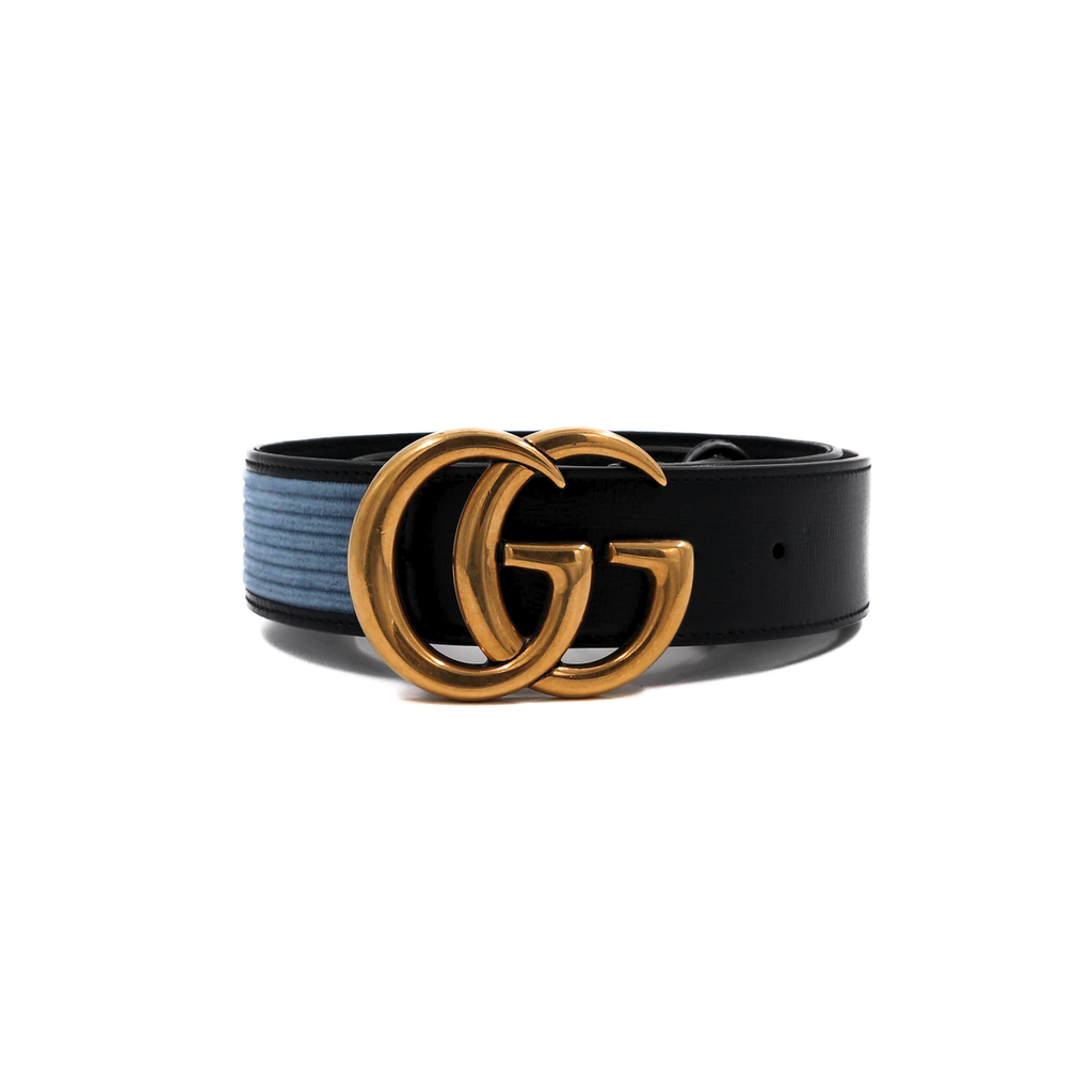 Gucci GG Marmont Wide Belt 400593 Size 85 34