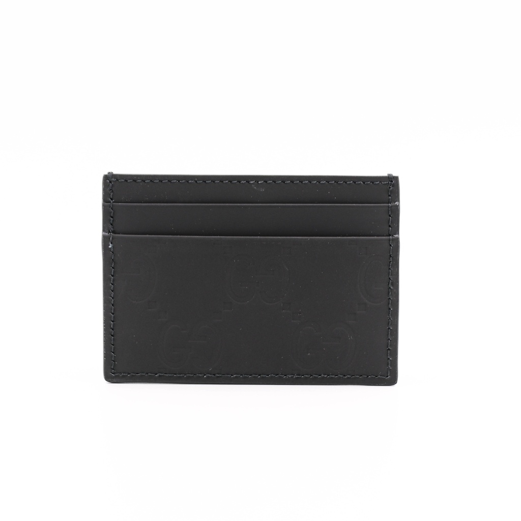[Gucci-13774] Gucci GG Rubber-Effect Card Case 771315