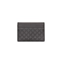 Gucci Microguccissima Brown Leather Card Case Wallet 262837