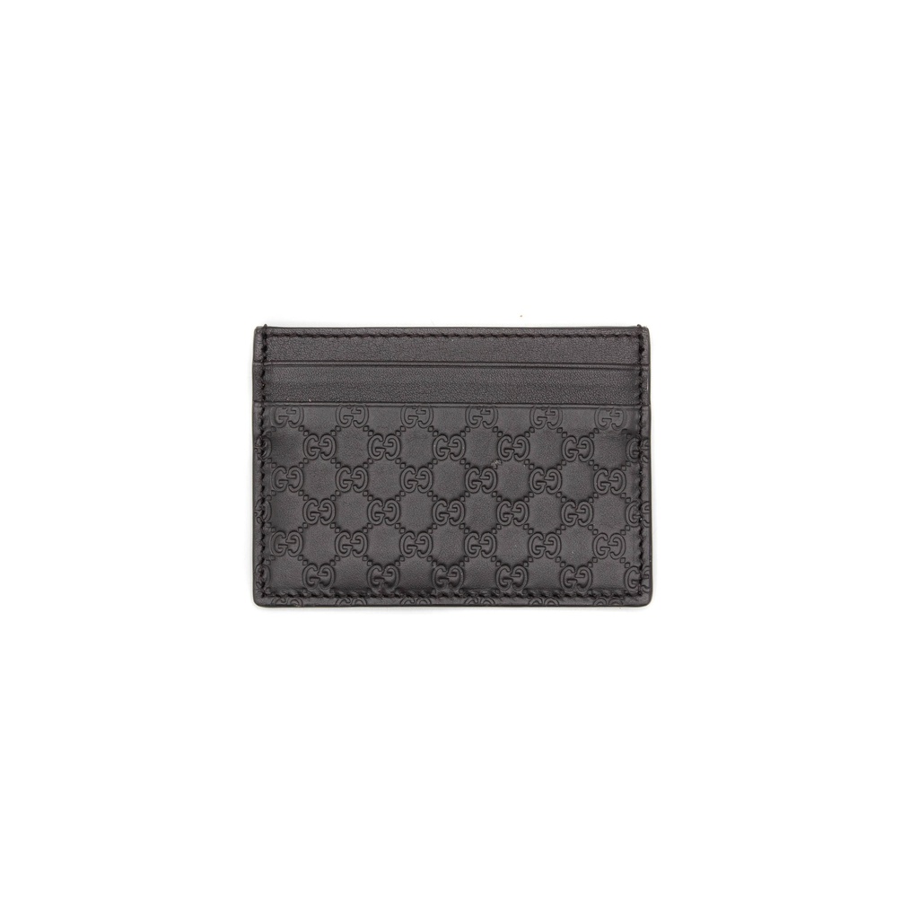 [Gucci-14499] Gucci Microguccissima Brown Leather Card Case Wallet 262837