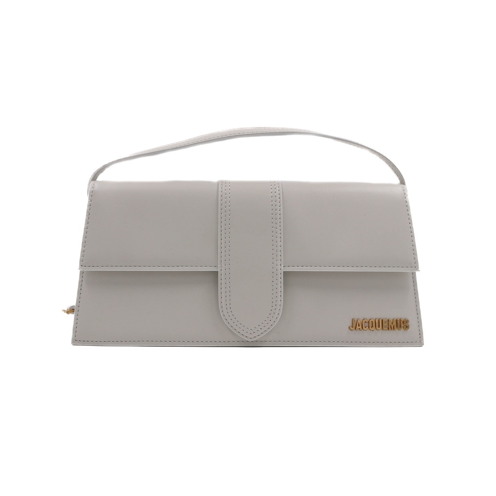 Jacquemus Le Bambino Long Handbag White.