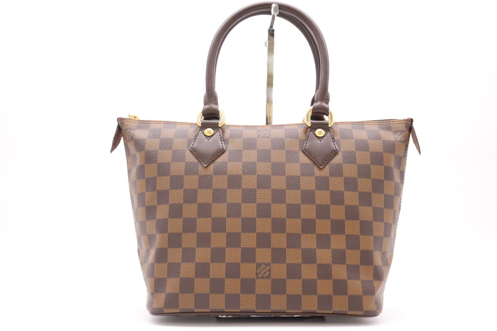 Louis Vuitton Damier Ebene Saleya PM Tote Bag
