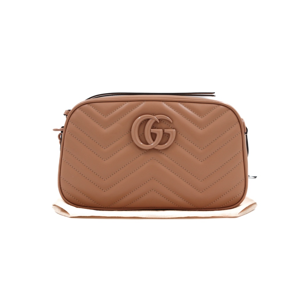 Gucci GG Marmont Small Pink Shoulder Bag 447632