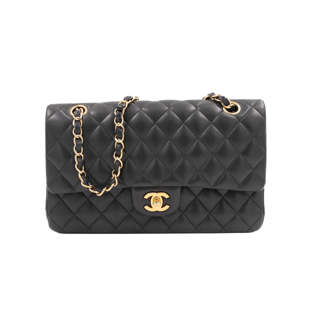 Chanel Medium Classic Lambskin Double Flap Bag