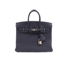 Hermes Birkin 25 Togo Palladium Hardware Handbag Year 2023