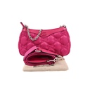 Gucci GG Matlasse Nylon Shoulder Bag Pink