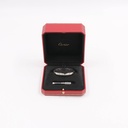Cartier Love Half Diamond 750WG L65366 #17 30.2g