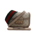 Gucci Horsebit 1955 Mini Bag In White Leather 658574