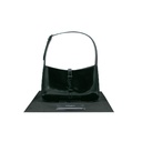 Saint Laurent Patent Leather Le 5 à 7 Black Handbag