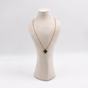Van Cleef Vintage Alhambra Necklace Onyx JD142289