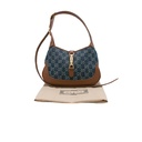 Gucci Jackie 1961 Small Shoulder Bag Blue 636706
