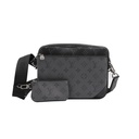 Louis Vuitton Trio Messenger Monogra Eclipse Bag